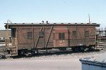 WP 643 caboose at San Jose yard